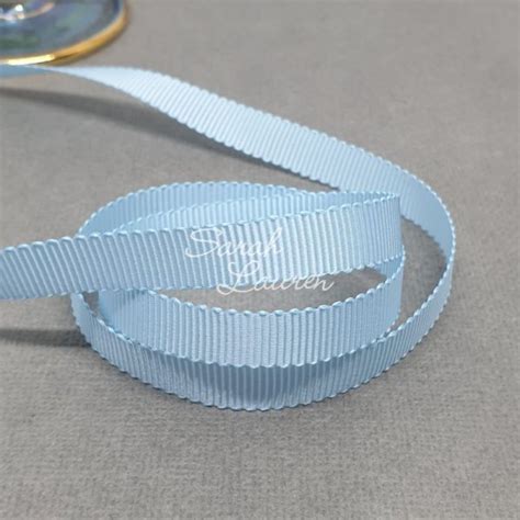 French Blue Cotton Ribbon Sarah Lauren