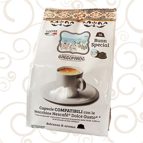 100 Capsule Caffè ToDa L Espresso Gattopardo Buon Special Compatibili