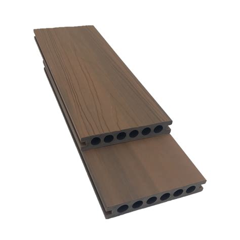 Co Extrusion WPC Decking Anti Rot Waterproof Wood Plastic Composite