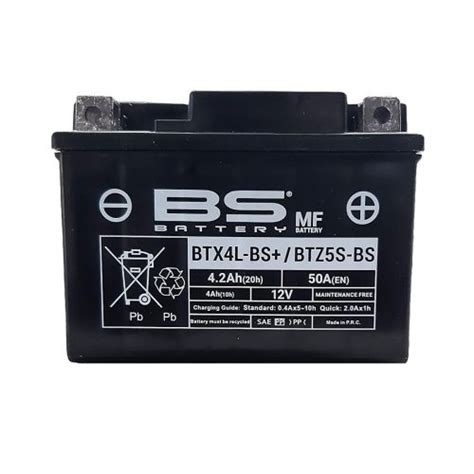 Μπαταρία BTX4L BS BTZ5S BS BS MotoHouse Tamias