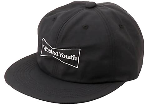 Wasted Youth Logo Cap Black - FW22 - US