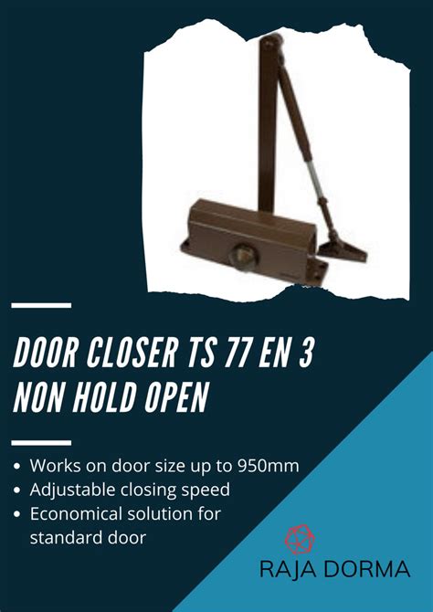 Jual Dorma Door Closer TS 77 EN 3 Non Hold Open Dormakaba TS77 EN3 NHO