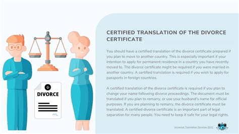 Ppt Certified Translation Of Divorce Certificate Powerpoint