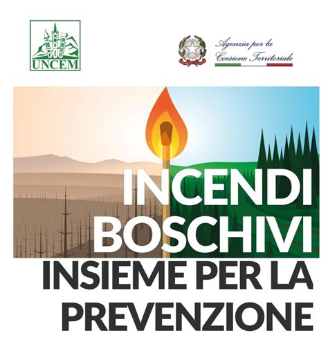 Incendi Boschivi Oggi Il Terzo Webinar UNCEM Sulla Prevenzione