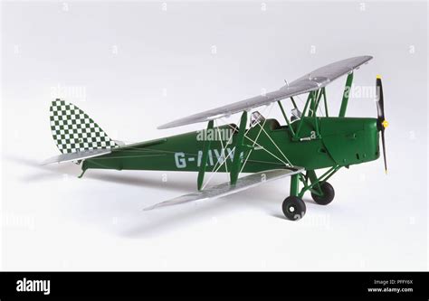 Model of biplane Stock Photo - Alamy