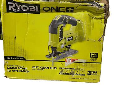 NEW Ryobi P5231 18V Cordless Orbital Jig Saw TOOL ONLY Box Damage See