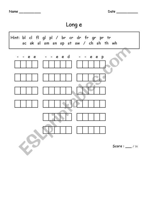 Ccvvccvcc Words Esl Worksheet By Theshouse