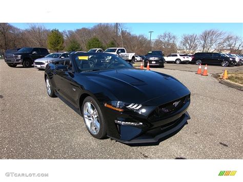 Shadow Black Ford Mustang Gt Premium Convertible Photo