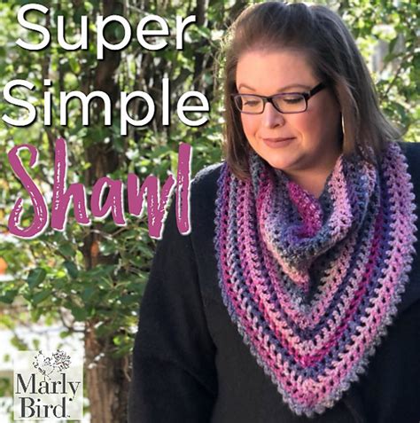 Ravelry Super Simple Shawl Pattern By Marly Bird