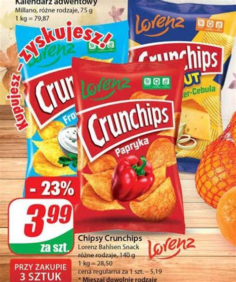 Promocja Chipsy Fromage Crunchips W Dino