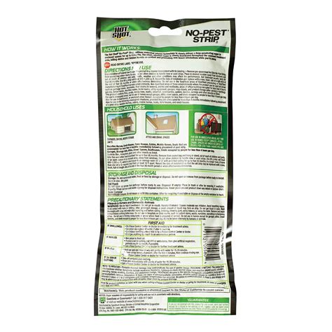 Hot Shot No Pest Strip Kills Flying And Crawling Insects Penetrating Vapor EBay