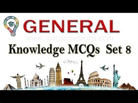 Most Important General Knowledge MCQs For Competitive Exam Entery Test