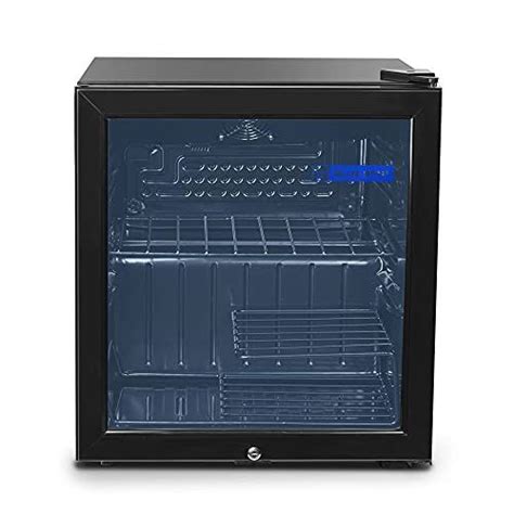 Blue Star Vc D Single Door Visi Cooler Ltrs Shelves Black