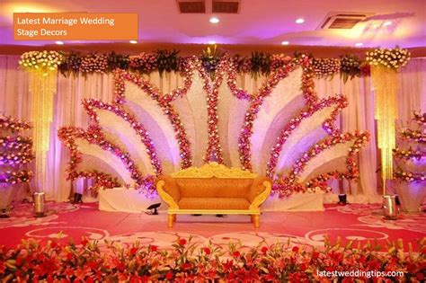 Latest Marriage Wedding Stage Decors