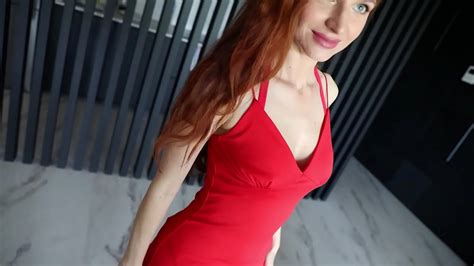 Red Hair Red Dress Sexy Body Fucked By Antonio Suleiman In The Ass Xnxx