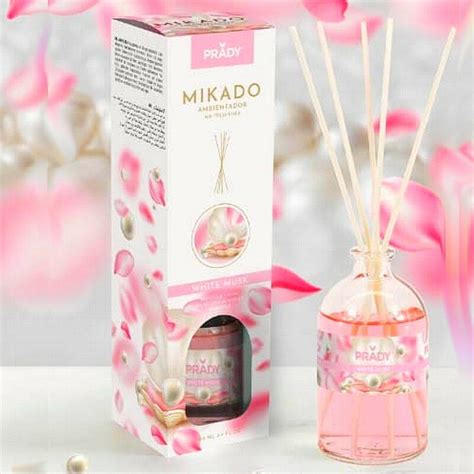 Lot De Parfum D Ambiance Mikado Parfum Musc Blanc Prady