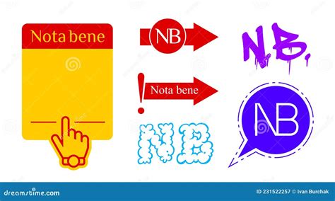 Nota Bene Hand With Index Finger. Vector Illustration | CartoonDealer ...