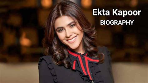 Ekta Kapoor Age Height Weight Husband Biography Net Worth