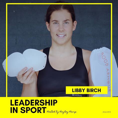 Libby Birch AFLW Athlete And Boob Armour Ambassador Listen Notes