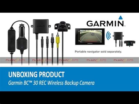 Garmin BC 30 Wireless Backup Camera Unboxing YouTube