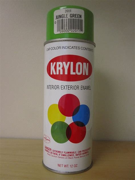 Vintage Krylon Jungle Green Spray Paint By Gcrad Via Flickr