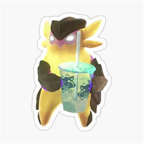 Wingman Boba Sticker For Sale By Jazmakes Redbubble