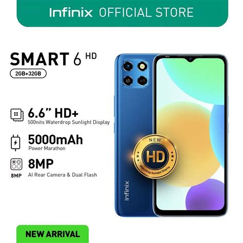 Infinix SMART 6 HD Mobile Phones Gadgets Mobile Phones Android