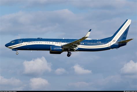 LX DIO Global Jet Luxembourg Boeing 737 97YER WL BBJ3 Photo By Matteo