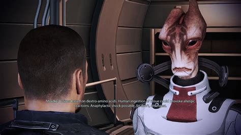 Mass Effect 2 Legendary Edition Mordin Thinks Mshep Sleeps With Garrus Youtube