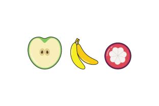 Fruit Icon Vitamin Graphic By Dewibegja Creative Fabrica