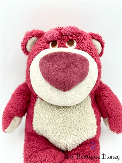 Peluche Lotso Toy Story Disney Parks Disneyland Ours Rose Fraise 35 Cm