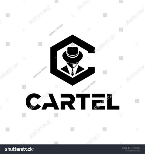 Cartel Icon Vector Logo Design Stock Vector Royalty Free 2045227664