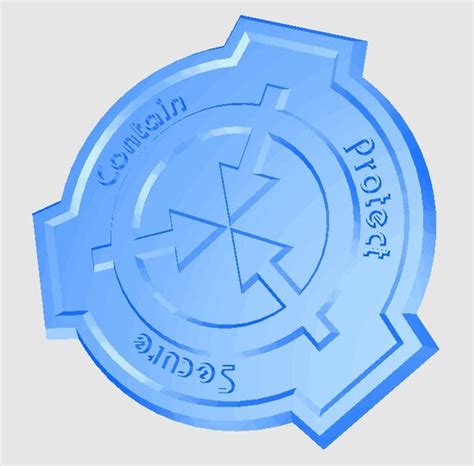 SCP Foundation Logo - 3D Printable Model on Treatstock