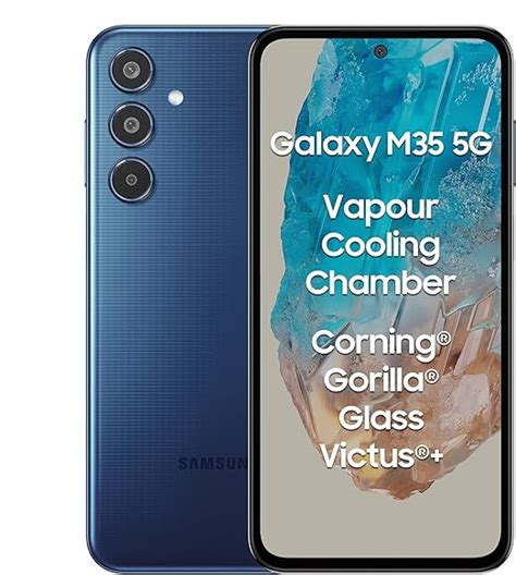 Samsung Galaxy M35 5g 6gb128gb Blu Dark Blue Doppia Sim Sm M356b