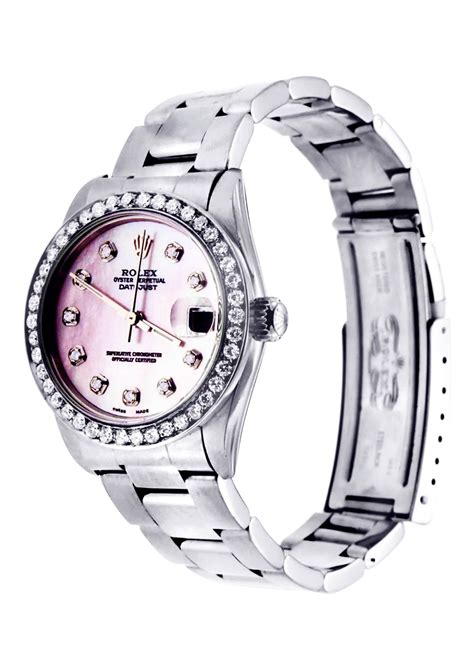 Rolex Datejust Watch For Women | Stainless Steel | 31 Mm – FrostNYC