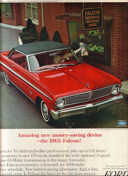 Ford Falcon Ad June 1965 Vintage Ads And Stuff