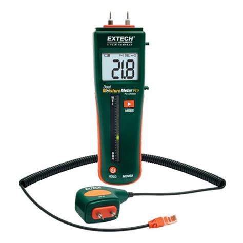 Extech MO265 Combination Pin Pinless Moisture Meter With Remote Probe