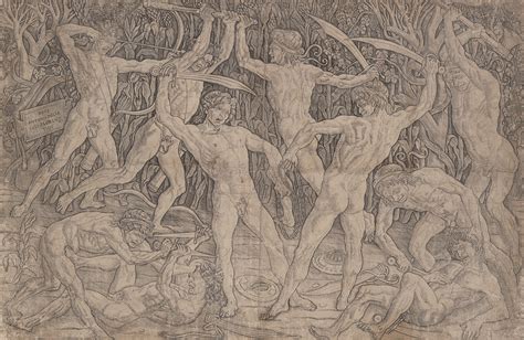 Battle Of The Naked Men Antonio Pollaiuolo 17 50 99 Work Of Art