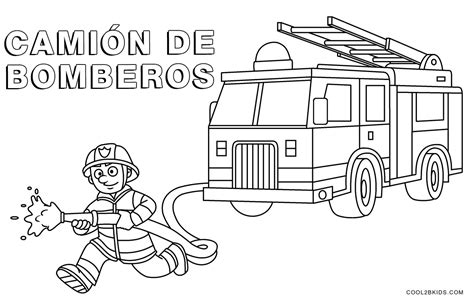 Dibujos De Mujer Bombero Para Colorear Para Colorear Pintar E Imprimir