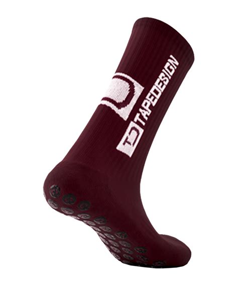 Tapedesign Socks Socken Rot F Fu Balltextilien Teamsport