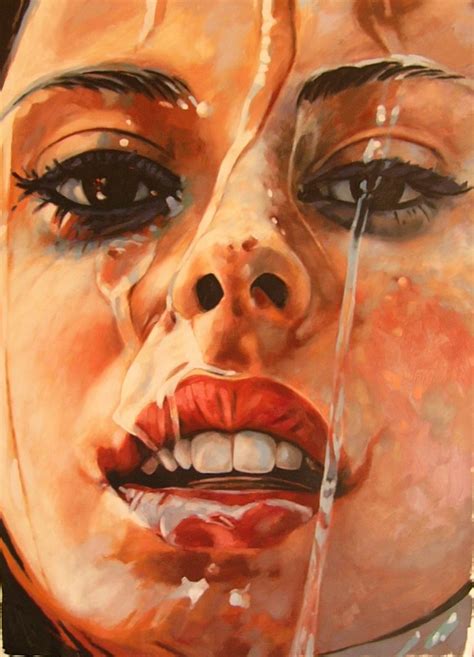 Thomas Saliot Close Up Oil On Canvas 100 150 Cm Thomas Saliot Beaux