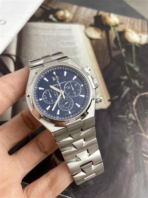 Vacheron Constantin Overseas Review Blue Dial Steel Bracelet Atelier