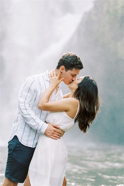 Surprise Waterfall Wedding Proposal in Bali - Bali Photographer