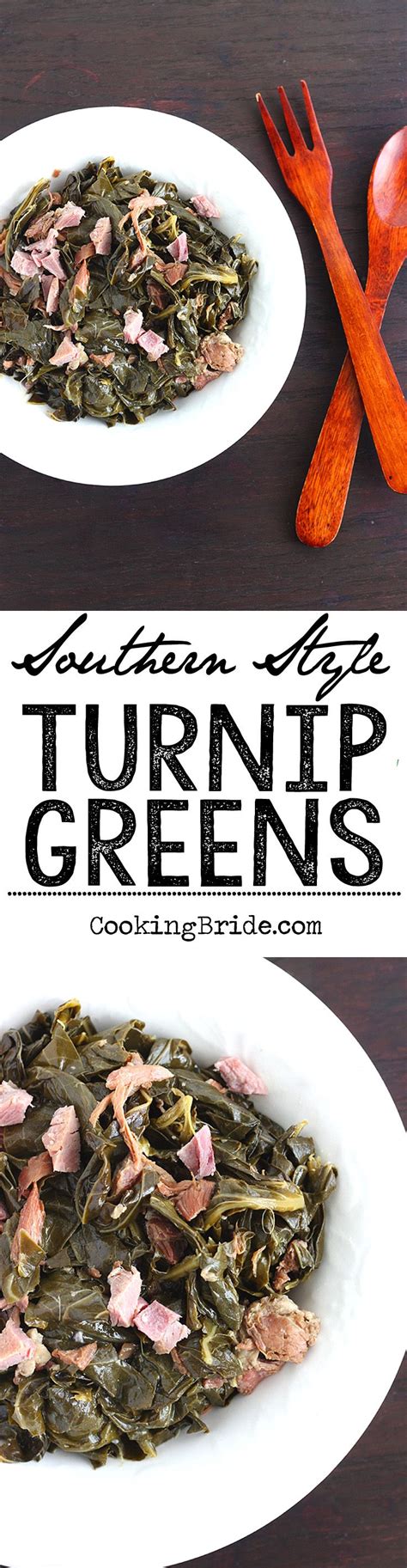 How to Cook Turnip Greens [Southern Turnip Greens] | Recipe | How to cook turnips, Turnip greens ...