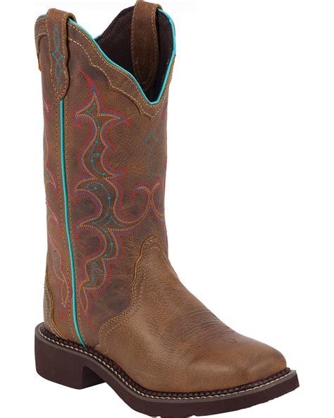 Justin Gypsy Womens Square Toe Western Boots Boot Barn