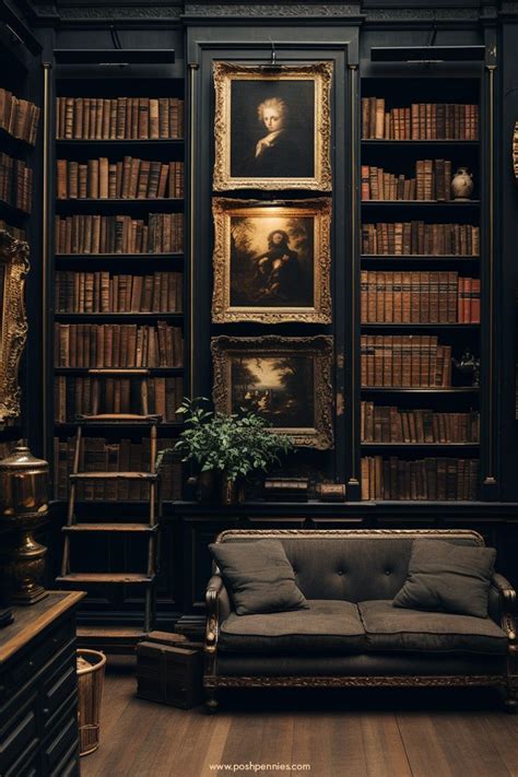 How To Create The Perfect Moody Dark Academia Room Artofit