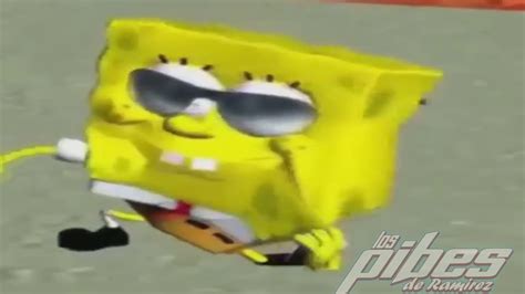 BOB ESPONJA BAILANDO SU CUMBIA LOS PIBES DE RAMIREZ YouTube