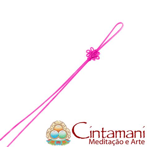 Nó Sem Fim para Tassel Conjunto 8 unidades Rosa Pink Cintamani