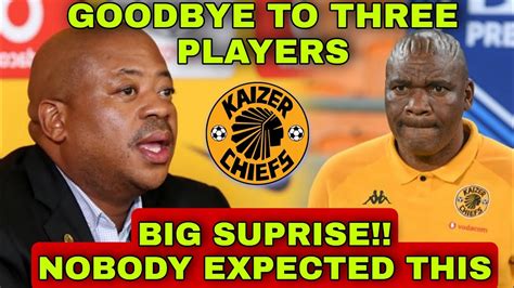 KAIZER CHIEFS NEWS UPDATE YOU WON T BELIEVE THIS YouTube