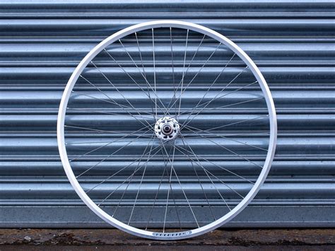 Velocity Aerohead Front Wheel Silver Brick Lane Bikes The Official Website